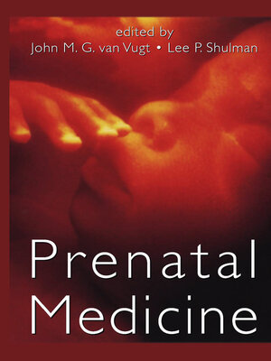 cover image of Prenatal Medicine